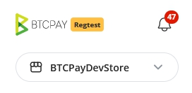 BTCPay Server Navigation